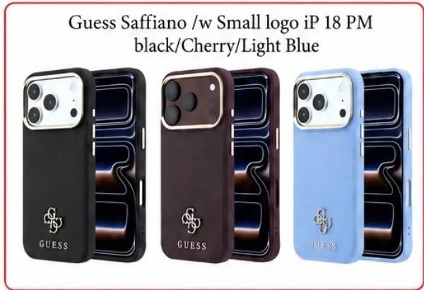 Guess Guess Saffiano לוגו קטן (18 PM)