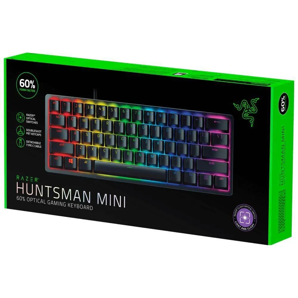 Razer מקלדת Razer Huntsman Mini