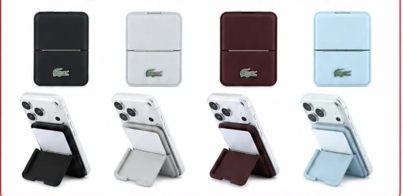 Lacoste Lacoste ארנק כרטיסים MagSafe עם מעמד