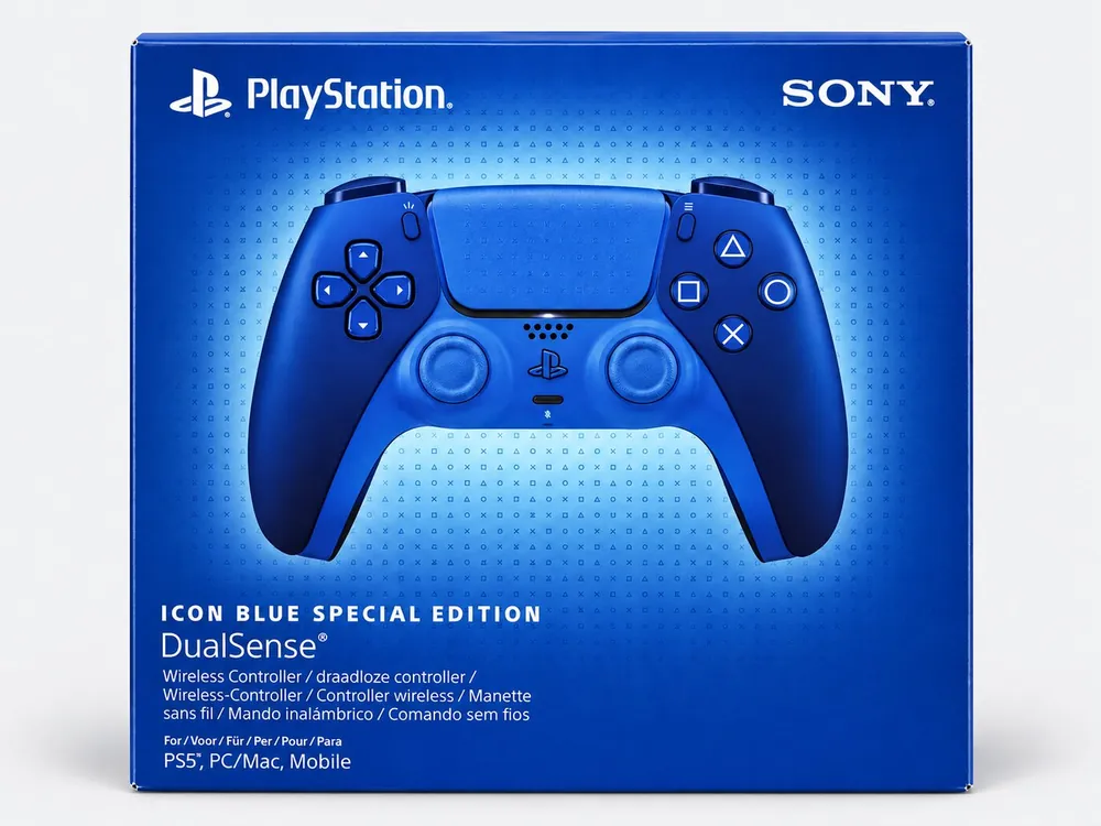 Sony בקר DualSense Icon Blue מהדורה מיוחדת