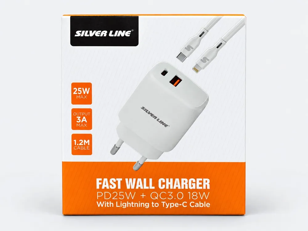 Silver Line מטען קיר Silver Line PD 25W