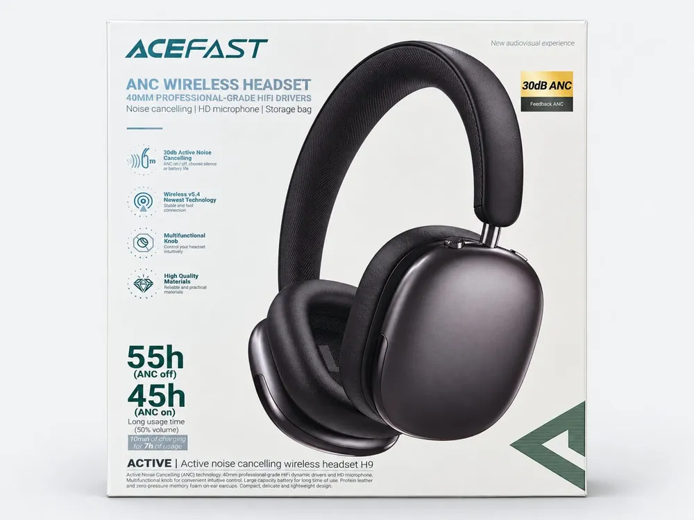Acefast אוזניות אלחוטיות עם ביטול רעשים Acefast