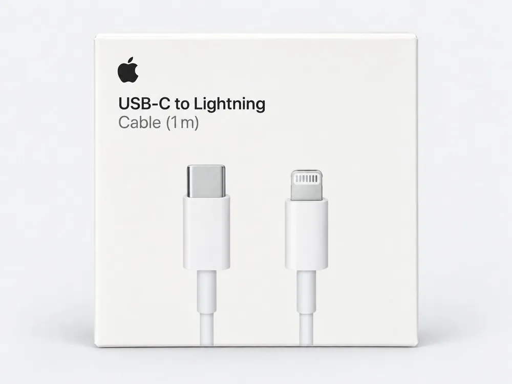 Apple כבל USB-C ל-Lightning 1 מ׳