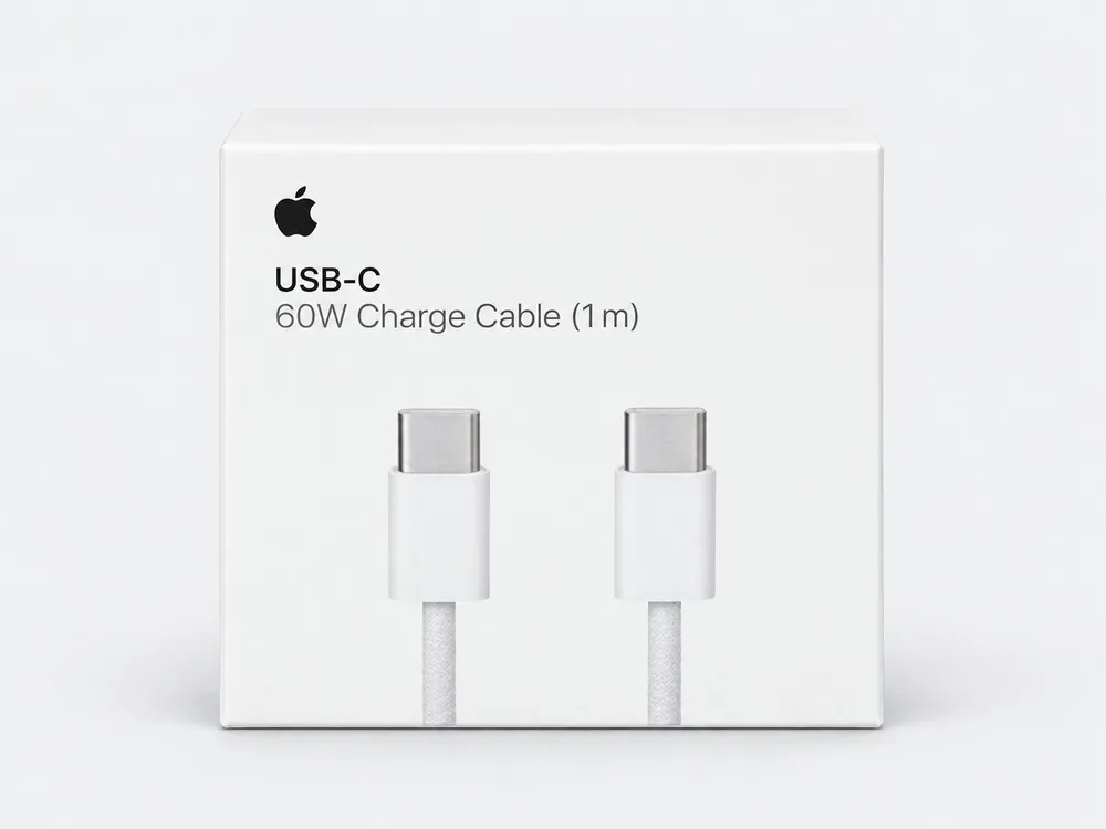 Apple כבל USB-C טעינה 60W 1 מ׳
