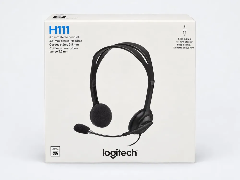 Logitech אוזניות Logitech H111
