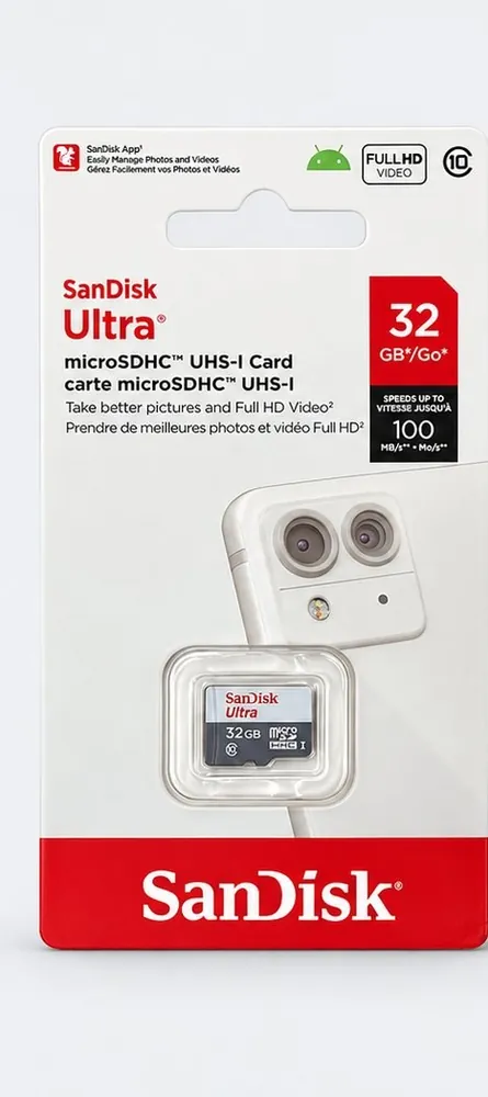 SanDisk כרטיס זיכרון SanDisk Ultra microSD UHS-I